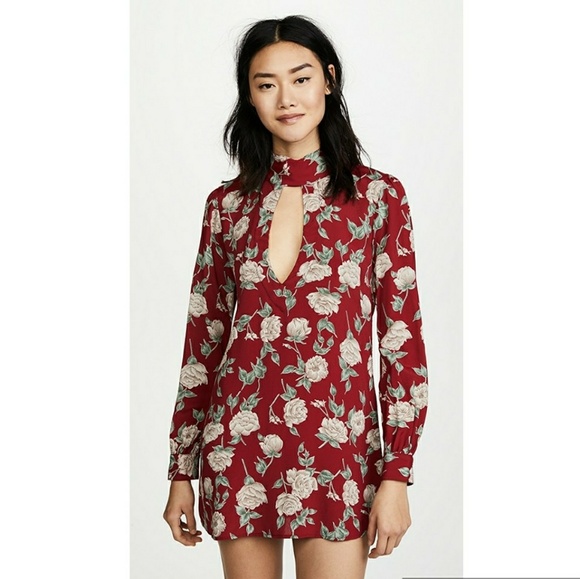 Flynn Skye Rose Patterned Leah Mini Dress - Picture 3 of 6